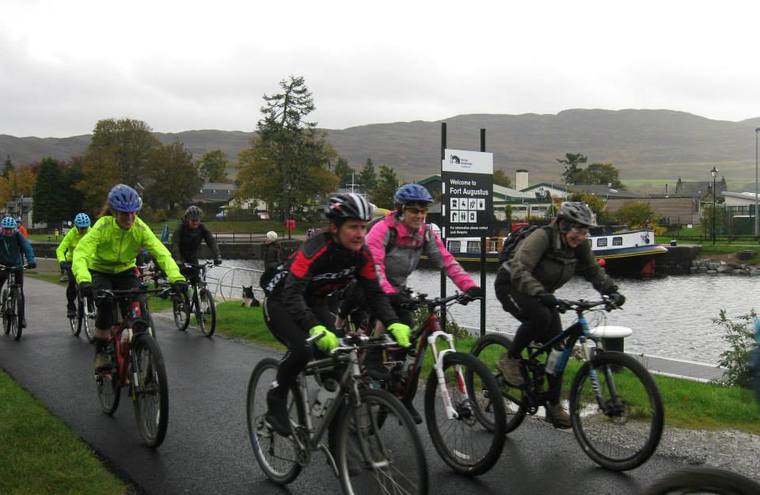 Feature fort augustus to fort william bike race
