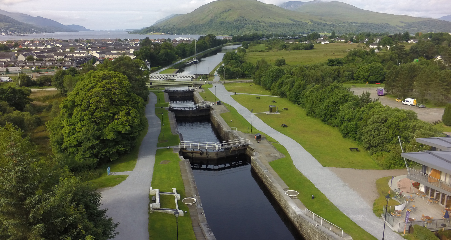 Caledonian Canal at Banavie