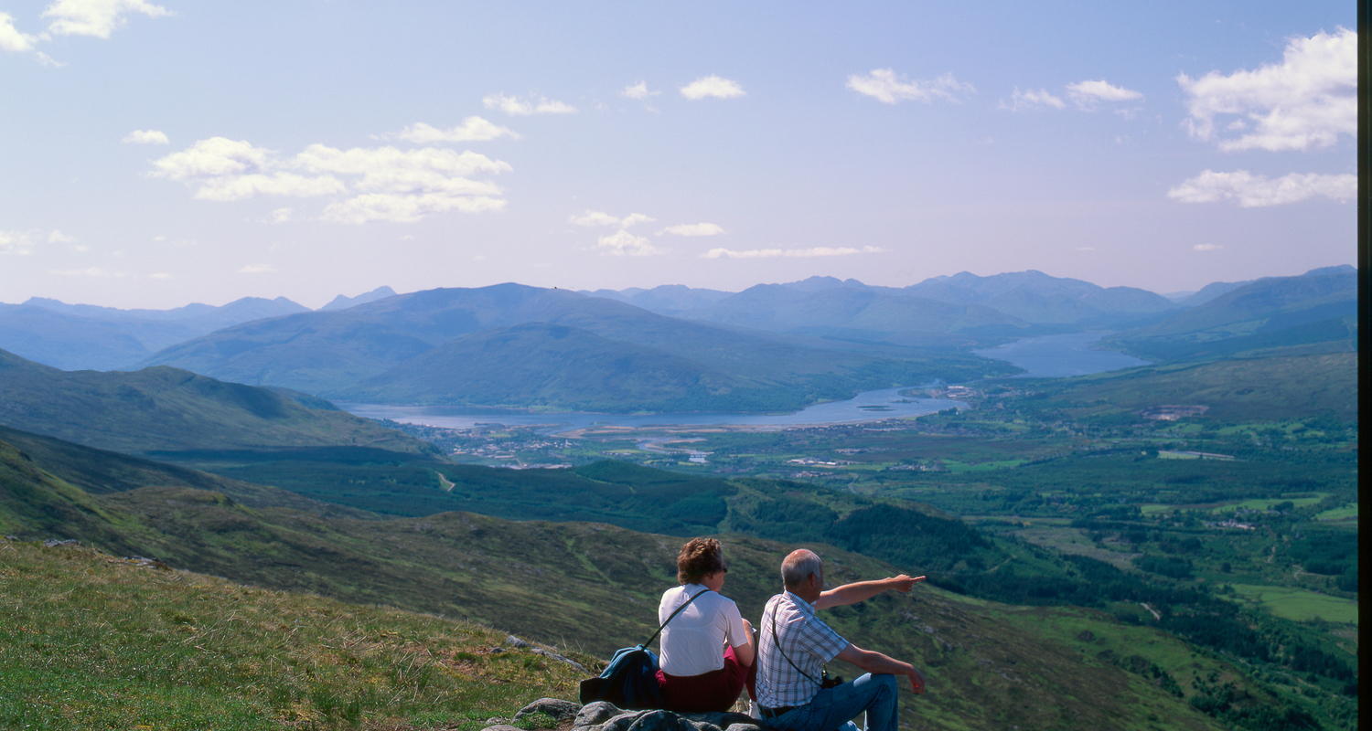 Enjoy stunning views from Nevis Range