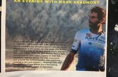Around the world in 80 days on a bike. Come see the films and photographs of Mark Beaumont's epic adventures.