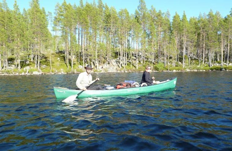 Feature wilderness guides canoeing