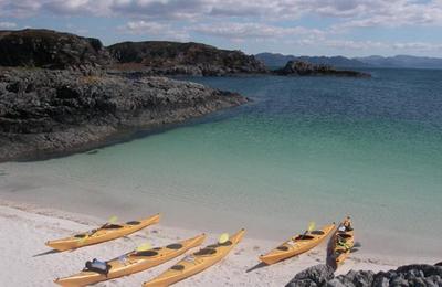 Medium beach at rhu point