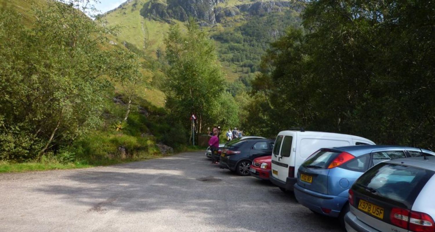Glen Nevis upper car park