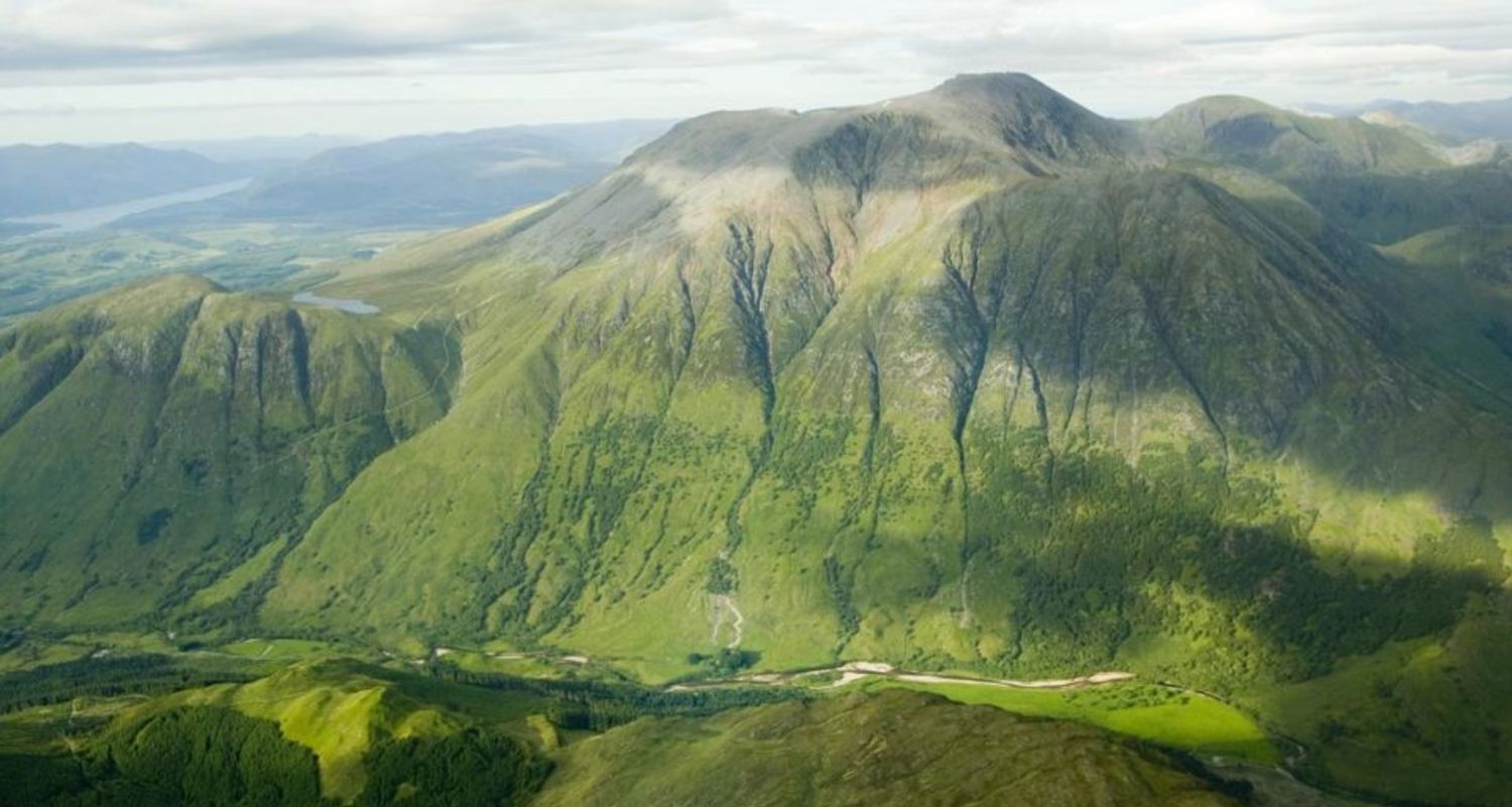 Ben Nevis from the air