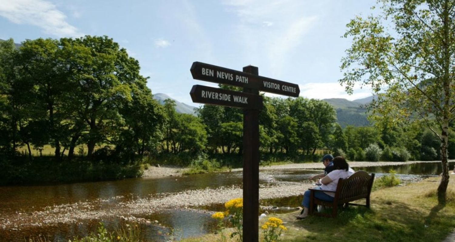 Relaxing in Glen Nevis