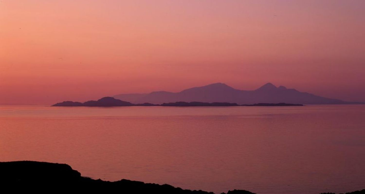 Island sunset