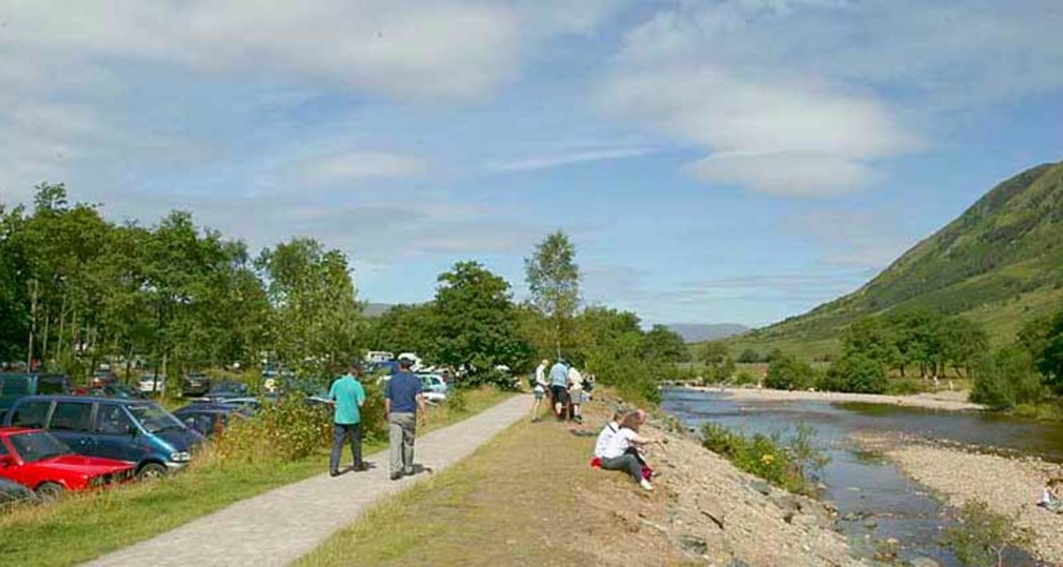 Relaxing by the River Nevis