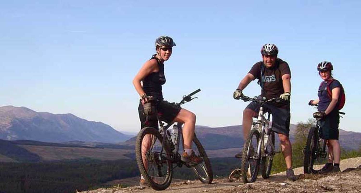 Mountain biking in the Great Glen