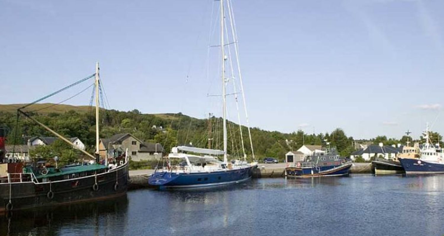Assorted boats at Corpach