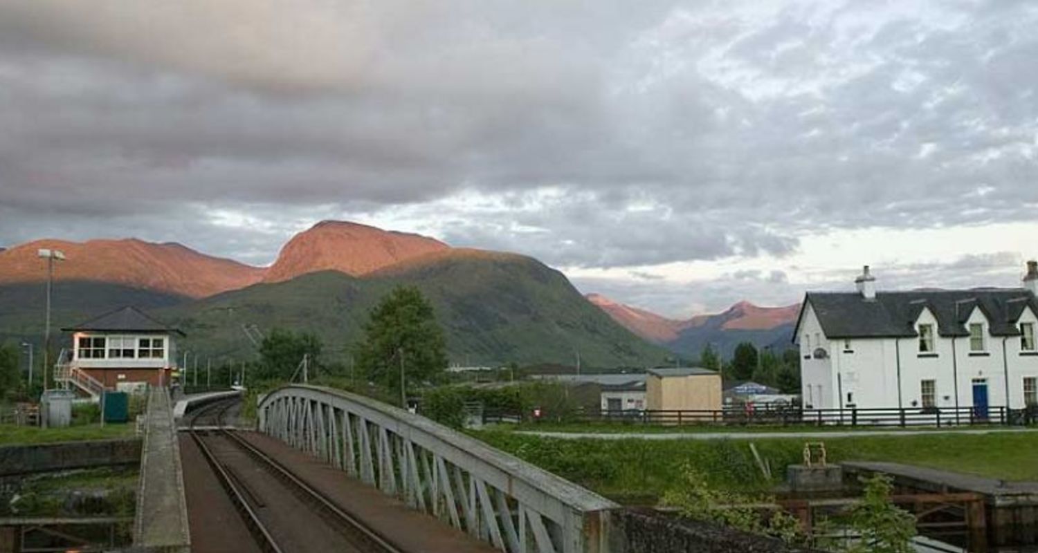 The railway and Ben Nevis