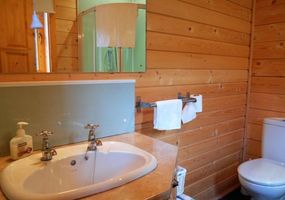 Beautiful self catering log cabin sleeps a maximum of 4, includes a double and twin room. Situated at the foot of Ben nevis and at the end of the w...