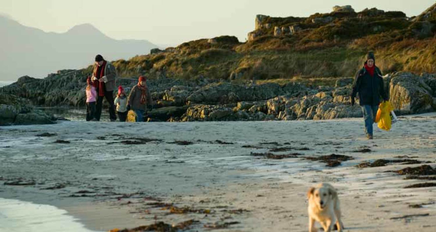 Walking on Traigh Beach