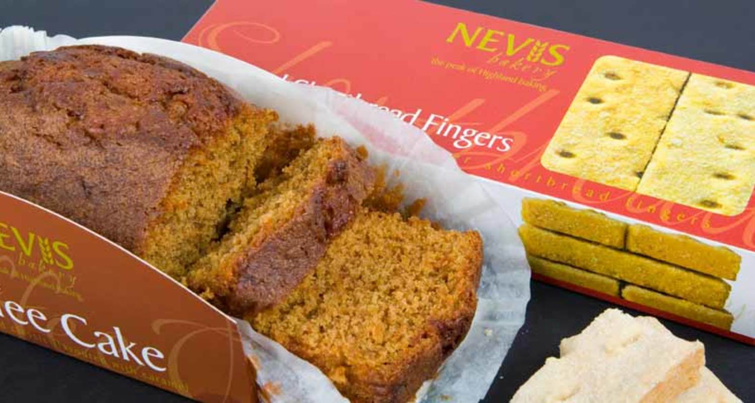 Tasty cakes and shortbread