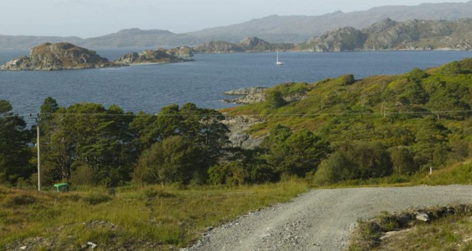 Looking down on Glenuig