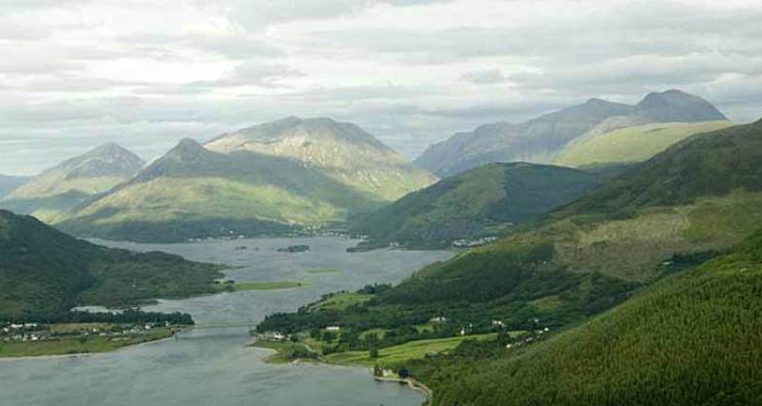 Aerial view of Glencoe